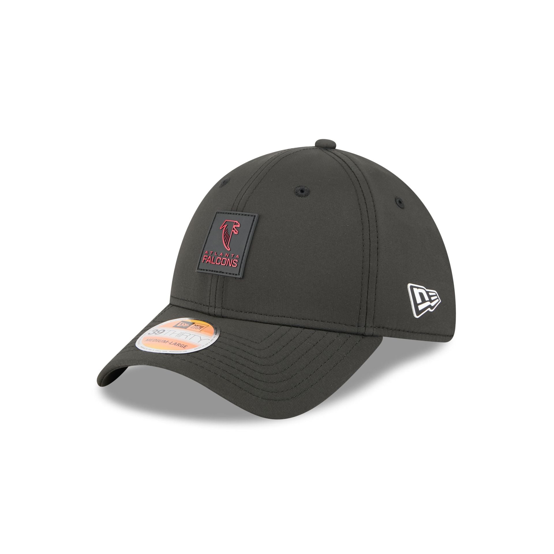 Atlanta Falcons 2025 Sideline Hot Weather Historic 39THIRTY Stretch Fit Hat
