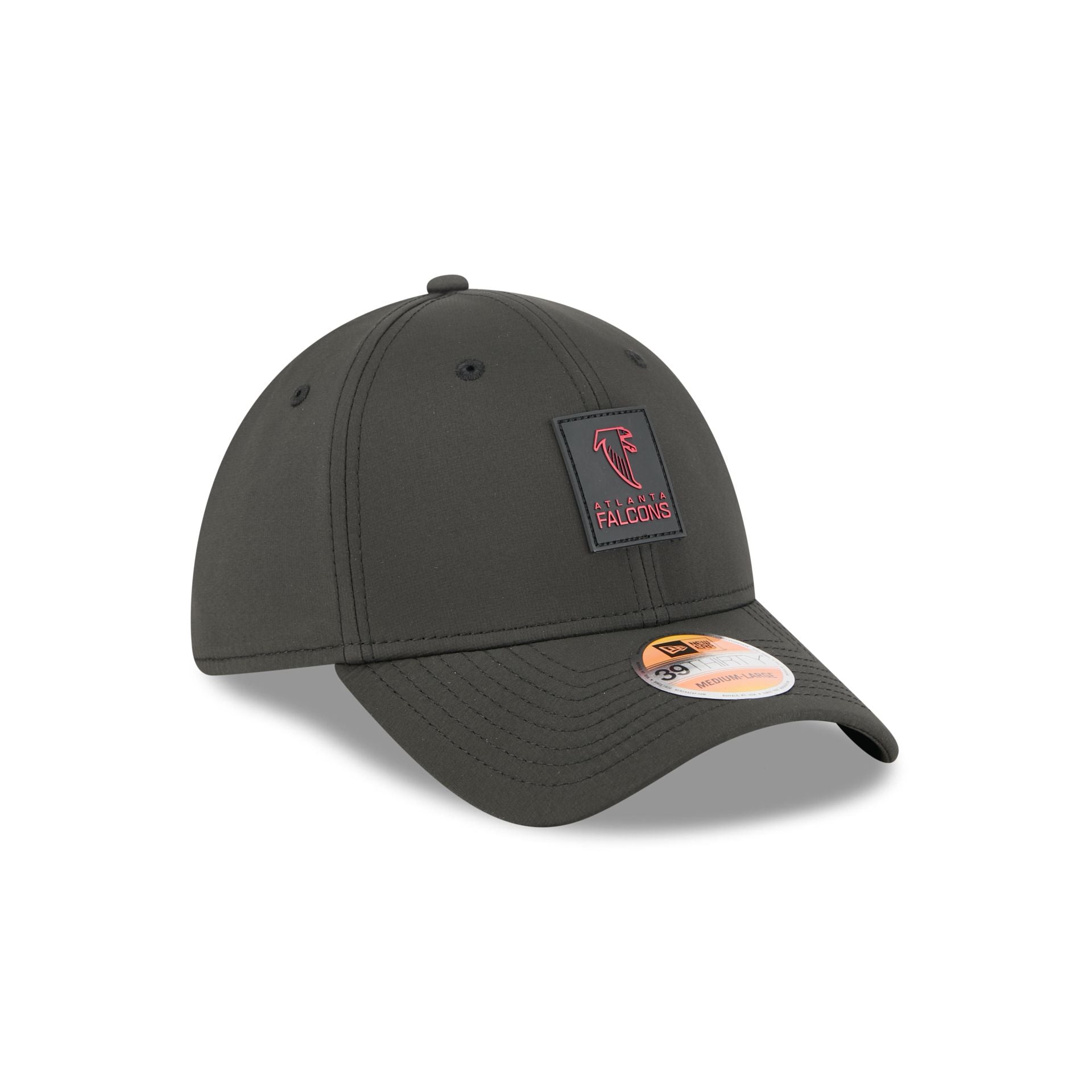 Atlanta Falcons 2025 Sideline Hot Weather Historic 39THIRTY Stretch Fit Hat