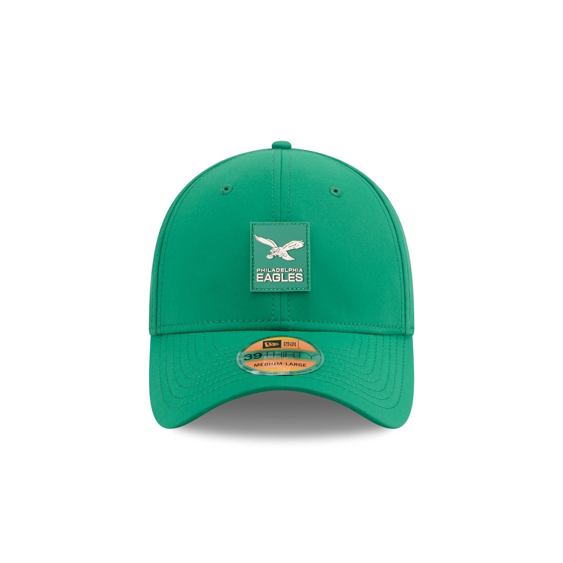 Philadelphia Eagles 2025 Sideline Hot Weather Historic 39THIRTY Stretch Fit Hat