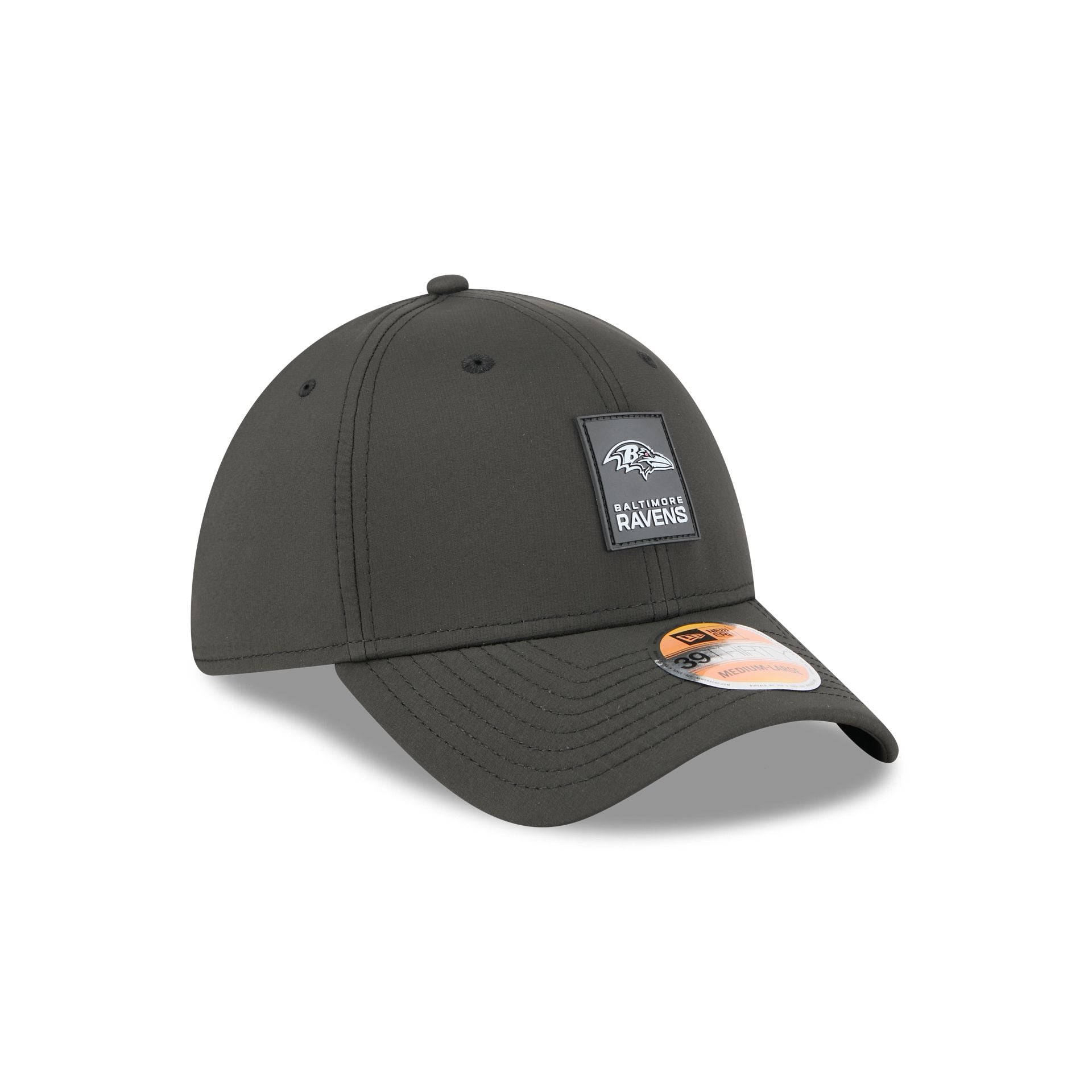 Baltimore Ravens 2025 Sideline Hot Weather 39THIRTY Stretch Fit Hat