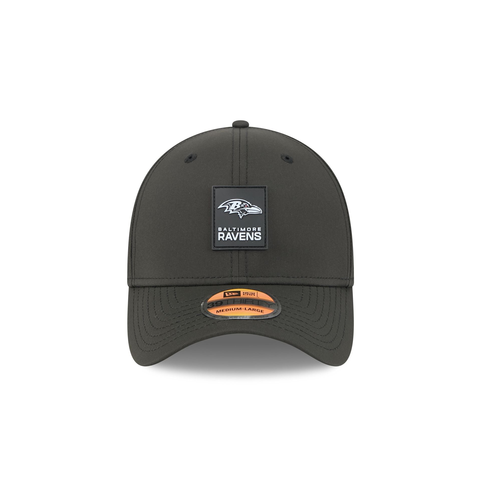 Baltimore Ravens 2025 Sideline Hot Weather 39THIRTY Stretch Fit Hat