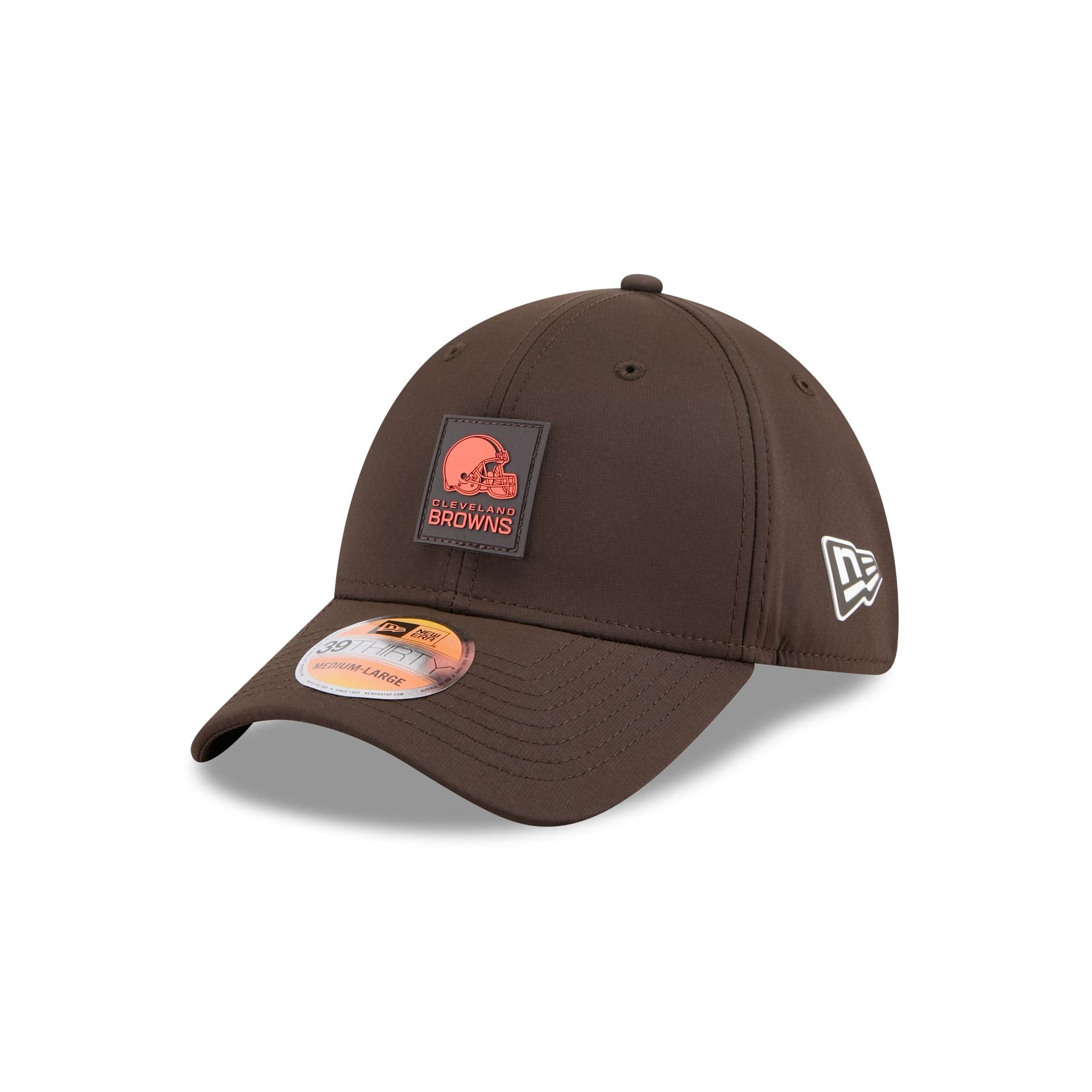 Cleveland Browns 2025 Sideline Hot Weather 39THIRTY Stretch Fit Hat
