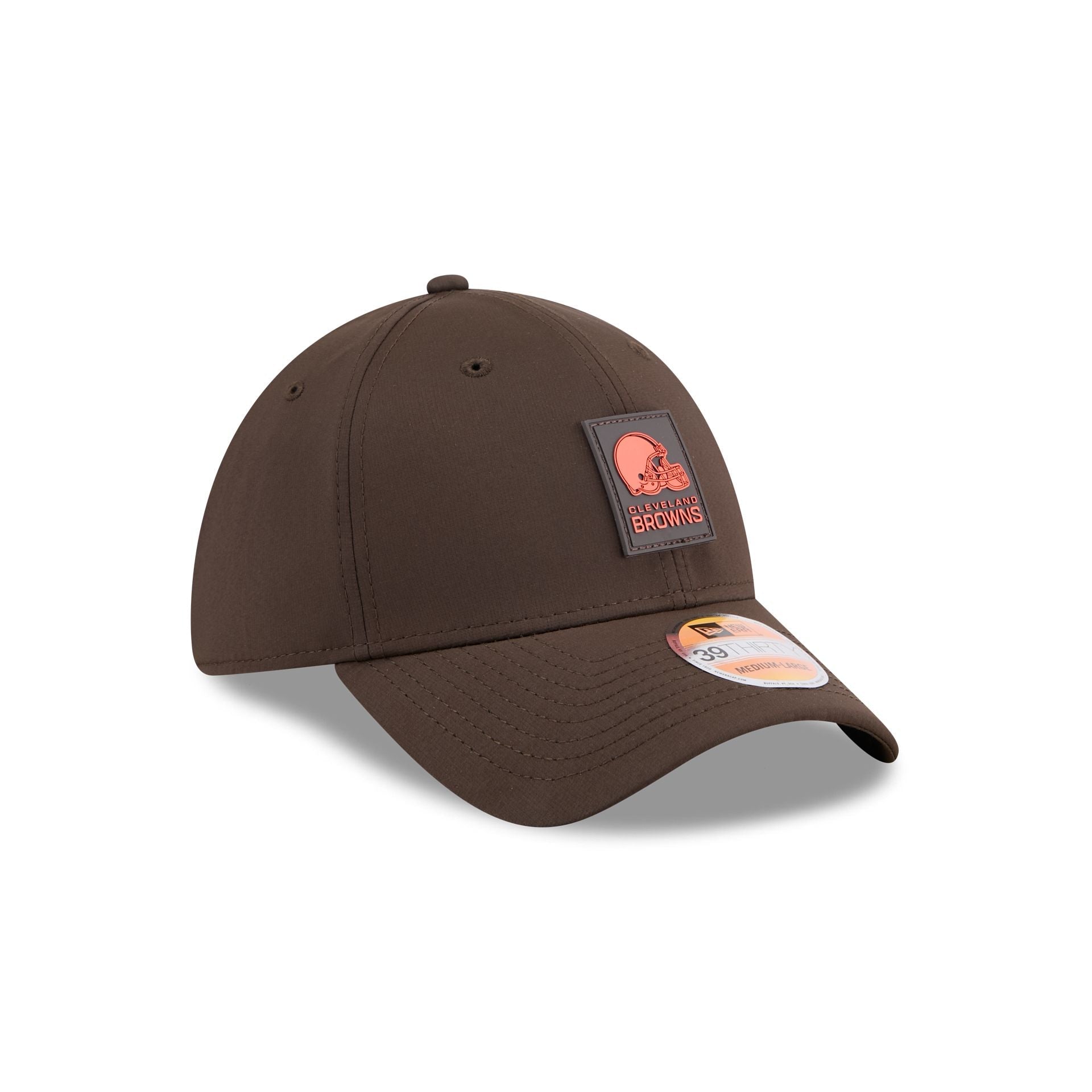 Cleveland Browns 2025 Sideline Hot Weather 39THIRTY Stretch Fit Hat