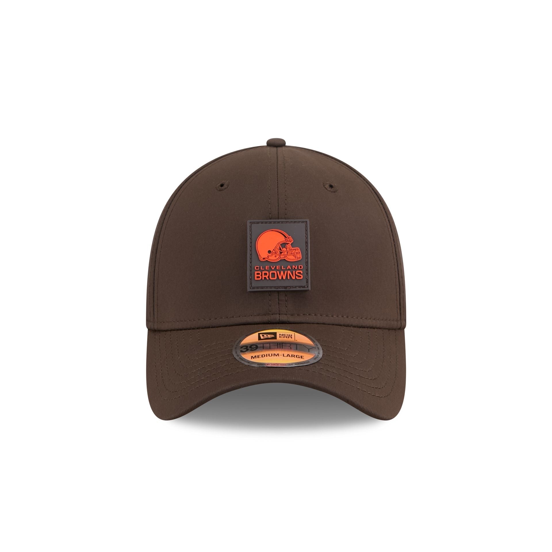 Cleveland Browns 2025 Sideline Hot Weather 39THIRTY Stretch Fit Hat