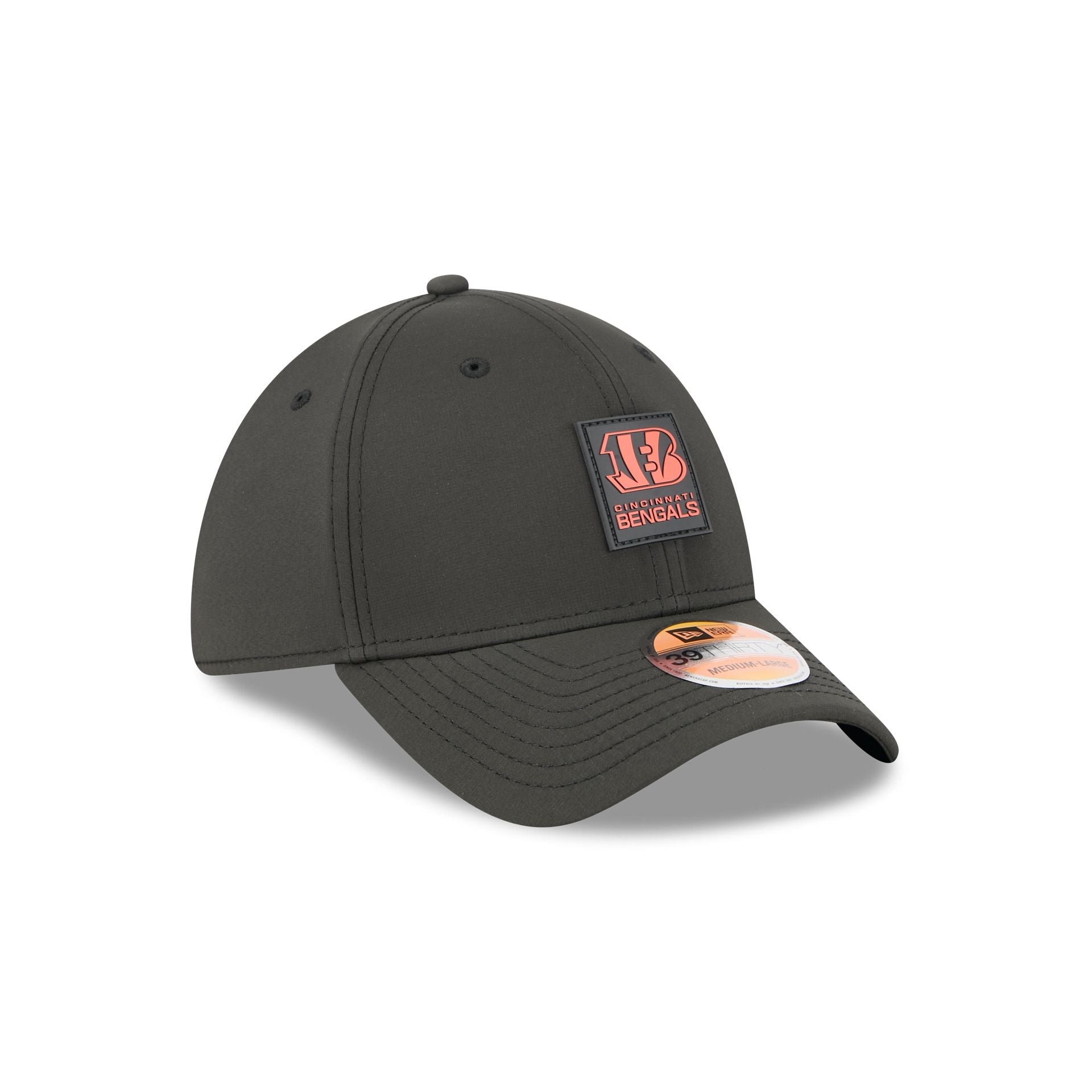 Cincinnati Bengals 2025 Sideline Hot Weather 39THIRTY Stretch Fit Hat