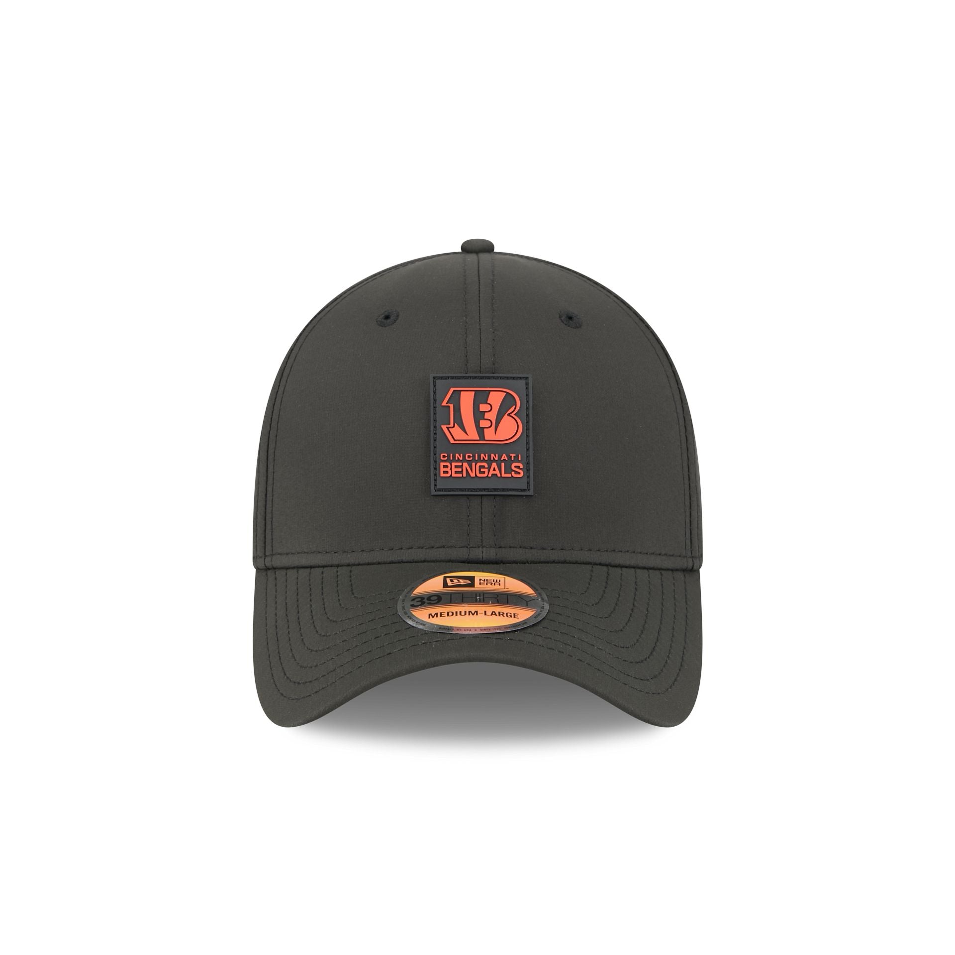 Cincinnati Bengals 2025 Sideline Hot Weather 39THIRTY Stretch Fit Hat