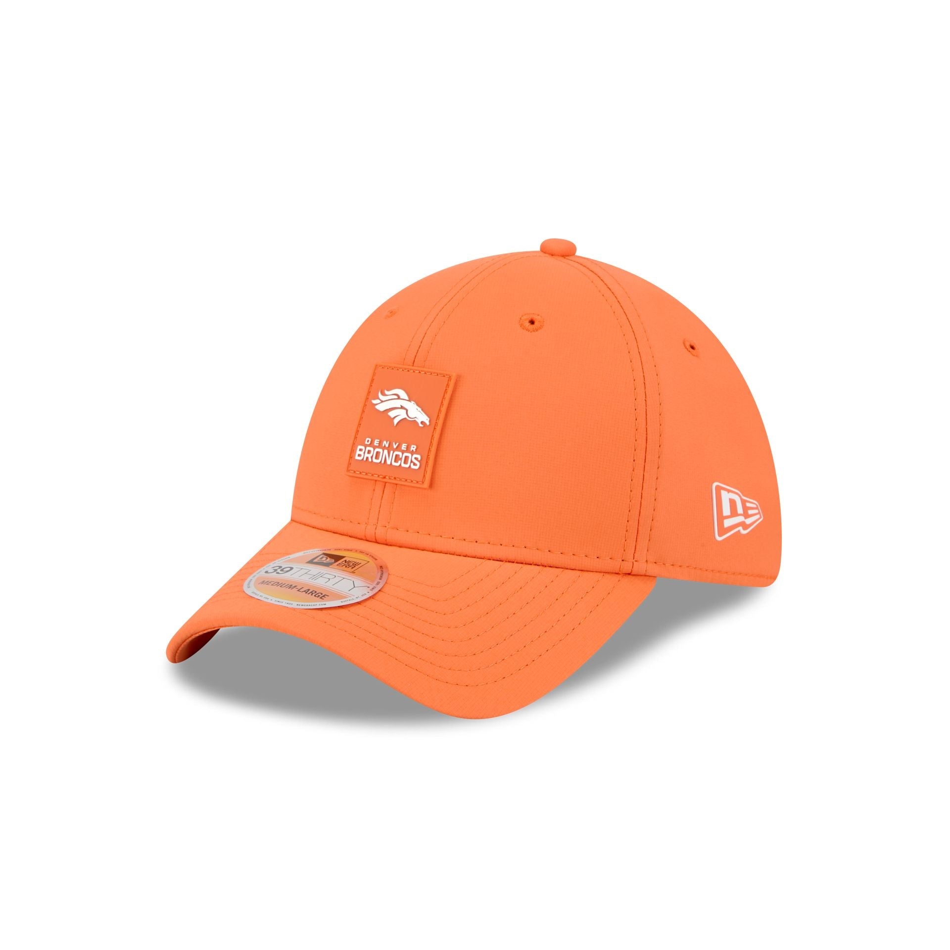 Denver Broncos 2025 Sideline Hot Weather 39THIRTY Stretch Fit Hat