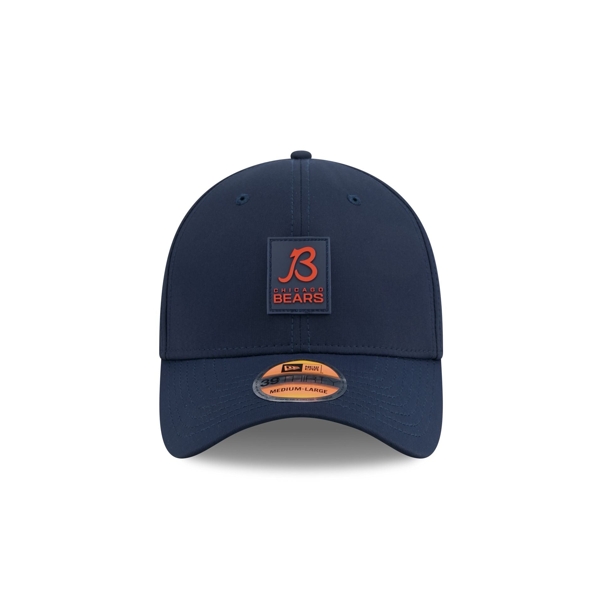 Chicago Bears 2025 Sideline Hot Weather B 39THIRTY Stretch Fit Hat
