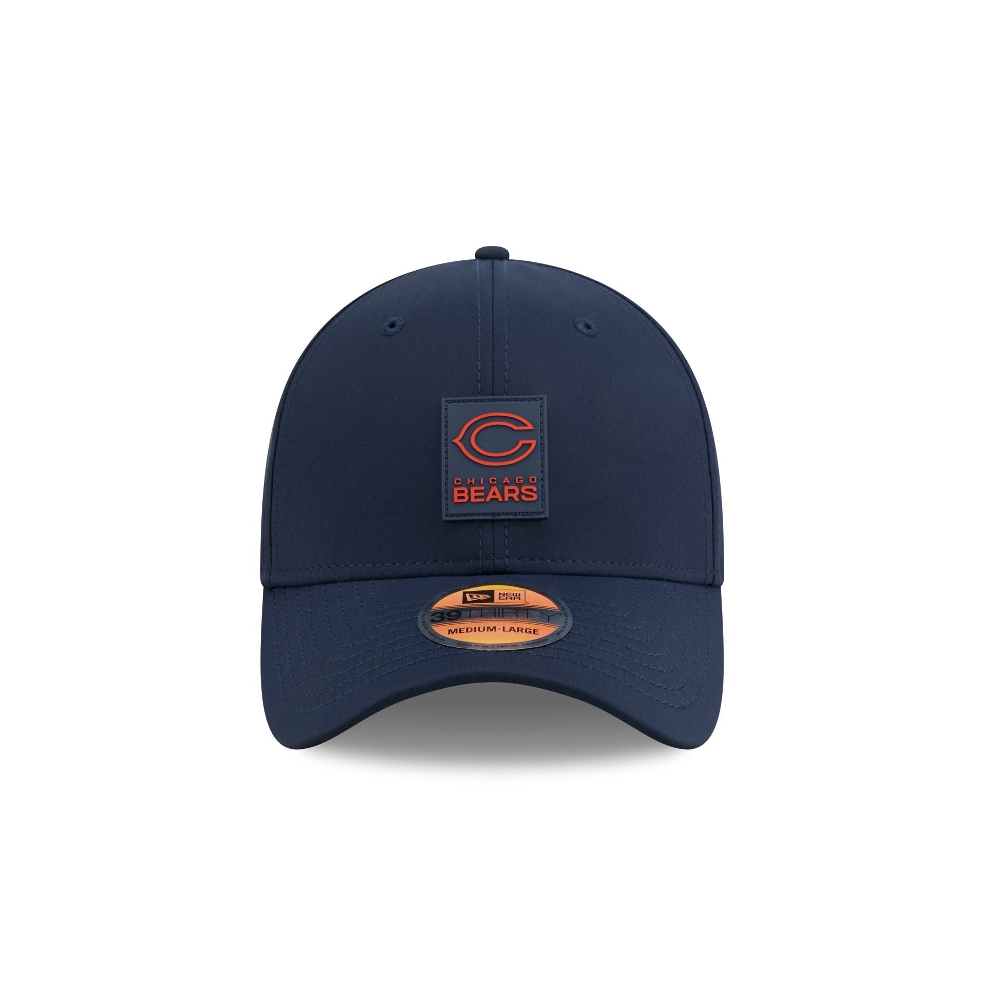 Chicago Bears 2025 Sideline Hot Weather 39THIRTY Stretch Fit Hat