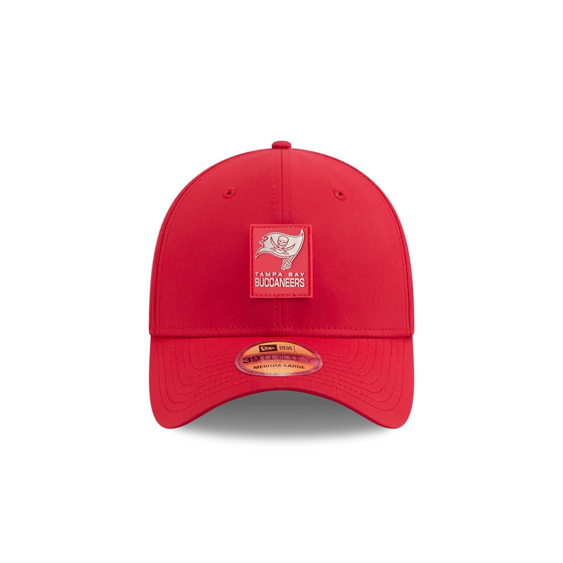 Tampa Bay Buccaneers 2025 Sideline Hot Weather 39THIRTY Stretch Fit Hat