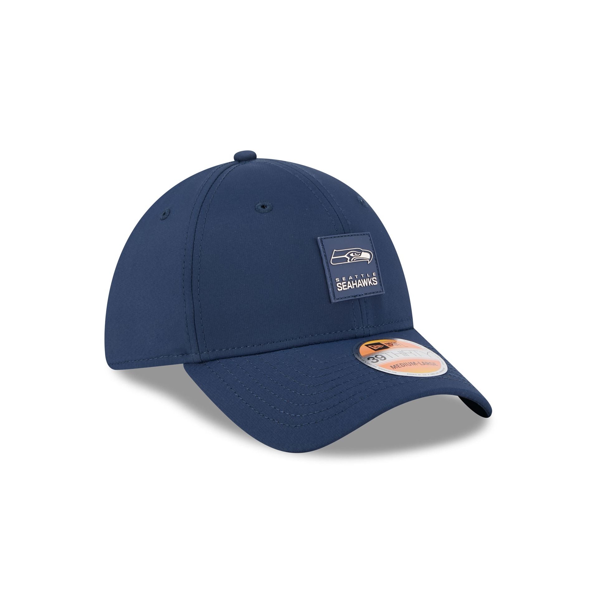 Seattle Seahawks 2025 Sideline Hot Weather 39THIRTY Stretch Fit Hat