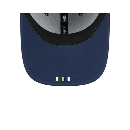 Seattle Seahawks 2025 Sideline Hot Weather 39THIRTY Stretch Fit Hat