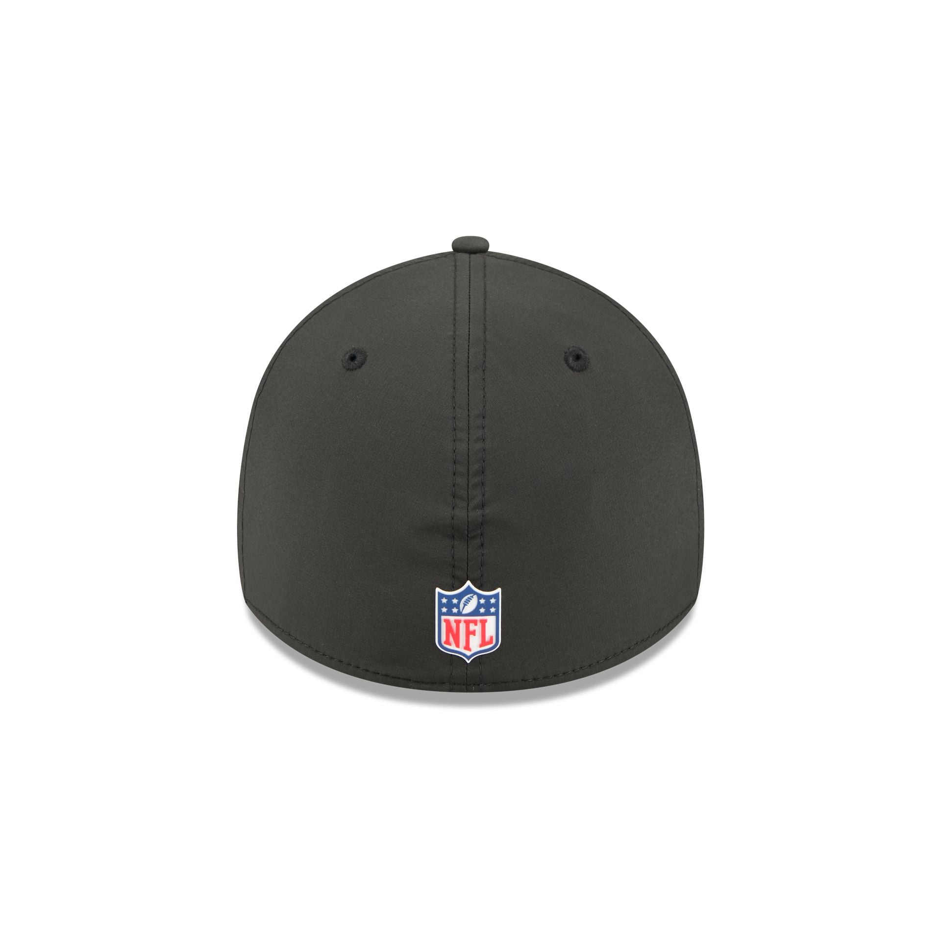Philadelphia Eagles 2025 Sideline Hot Weather Black 39THIRTY Stretch Fit Hat