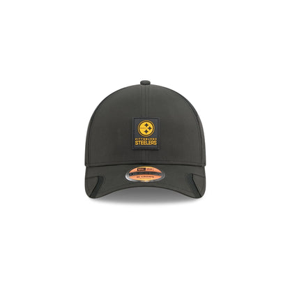 Pittsburgh Steelers 2025 Sideline Hot Weather Kids 9FORTY M-Crown Snapback Hat