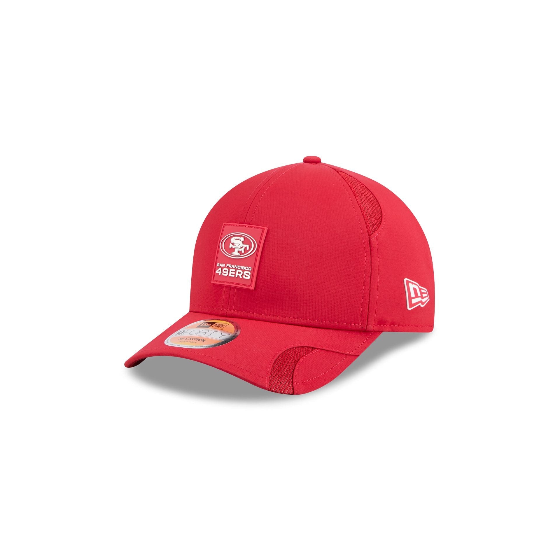 San Francisco 49ers 2025 Sideline Hot Weather Kids 9FORTY M-Crown Snapback Hat