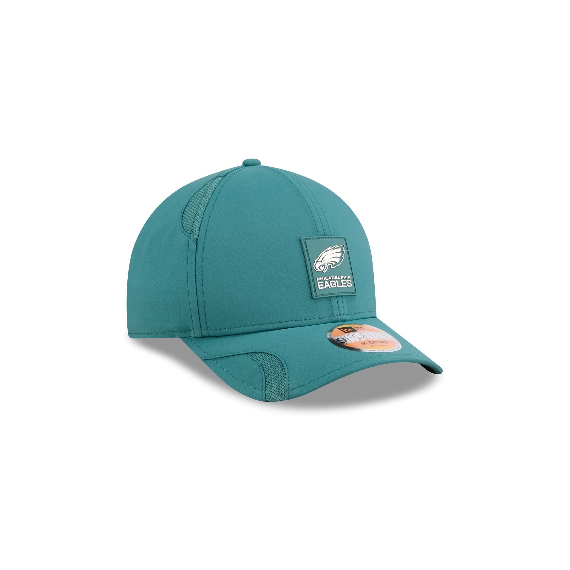 Philadelphia Eagles 2025 Sideline Hot Weather Kids 9FORTY M-Crown Snapback Hat