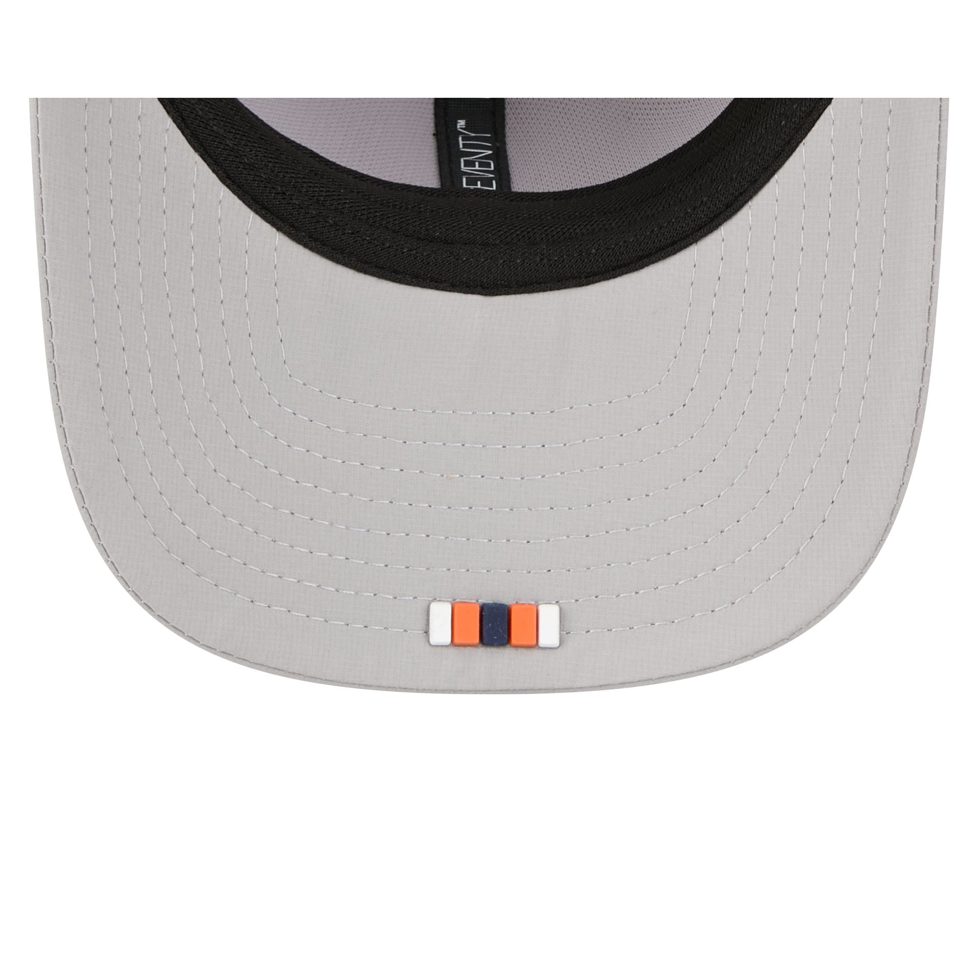 Denver Broncos 2025 Sideline Hot Weather Gray 9SEVENTY Trucker Hat