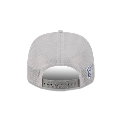 Dallas Cowboys 2025 Sideline Hot Weather Gray 9SEVENTY Trucker Hat