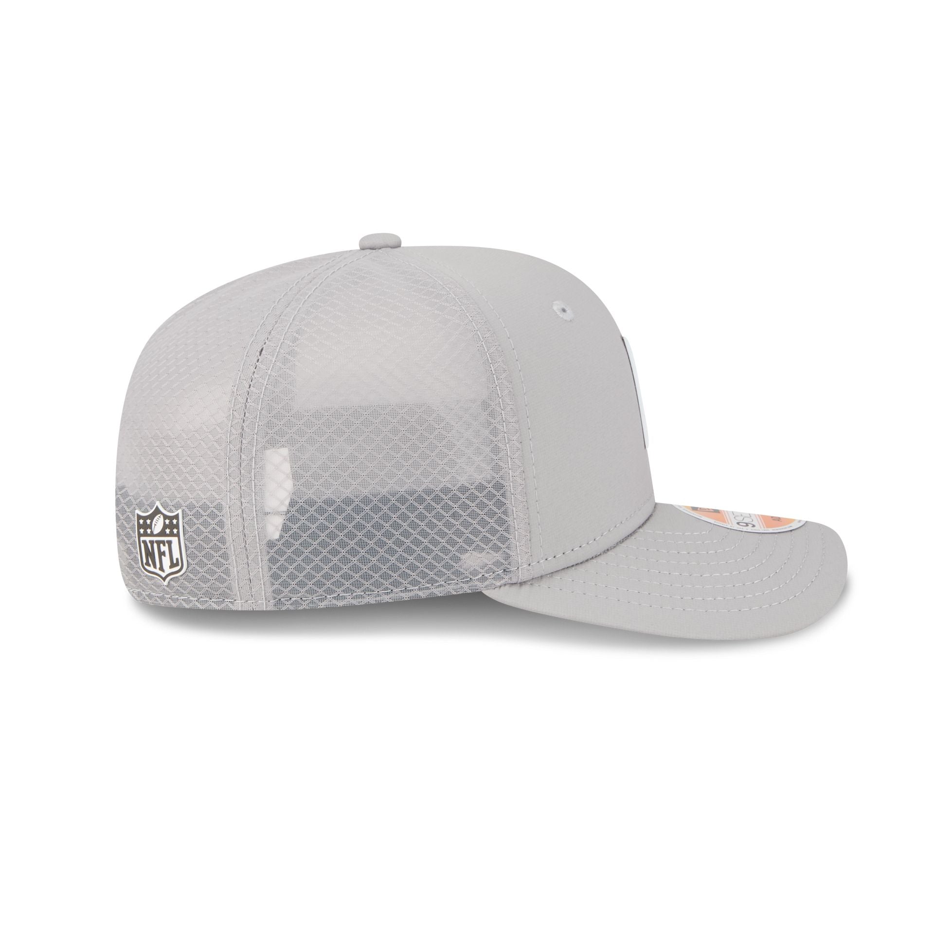 Cleveland Browns 2025 Sideline Hot Weather Gray 9SEVENTY Trucker Hat