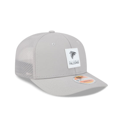 Atlanta Falcons 2025 Sideline Hot Weather Gray 9SEVENTY Trucker Hat