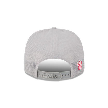 Arizona Cardinals 2025 Sideline Hot Weather Gray 9SEVENTY Trucker Hat