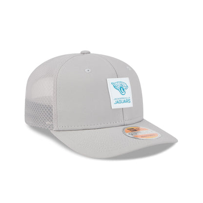 Jacksonville Jaguars 2025 Sideline Hot Weather Gray 9SEVENTY Trucker Hat