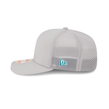 Jacksonville Jaguars 2025 Sideline Hot Weather Gray 9SEVENTY Trucker Hat