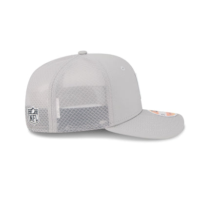Houston Texans 2025 Sideline Hot Weather Gray 9SEVENTY Trucker Hat