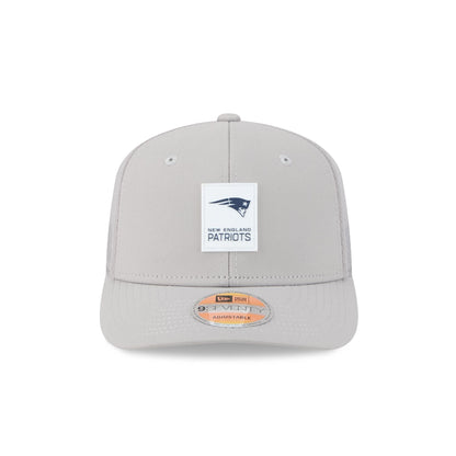 New England Patriots 2025 Sideline Hot Weather Gray 9SEVENTY Trucker Hat