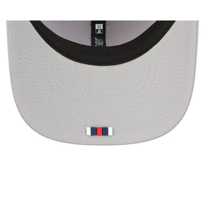 New England Patriots 2025 Sideline Hot Weather Gray 9SEVENTY Trucker Hat