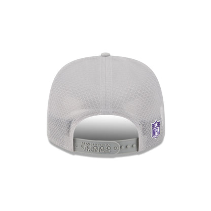 Minnesota Vikings 2025 Sideline Hot Weather Gray 9SEVENTY Trucker Hat