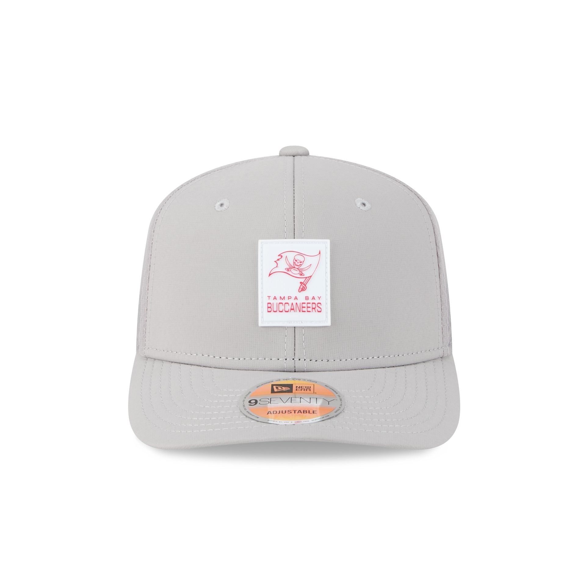 Tampa Bay Buccaneers 2025 Sideline Hot Weather Gray 9SEVENTY Trucker Hat