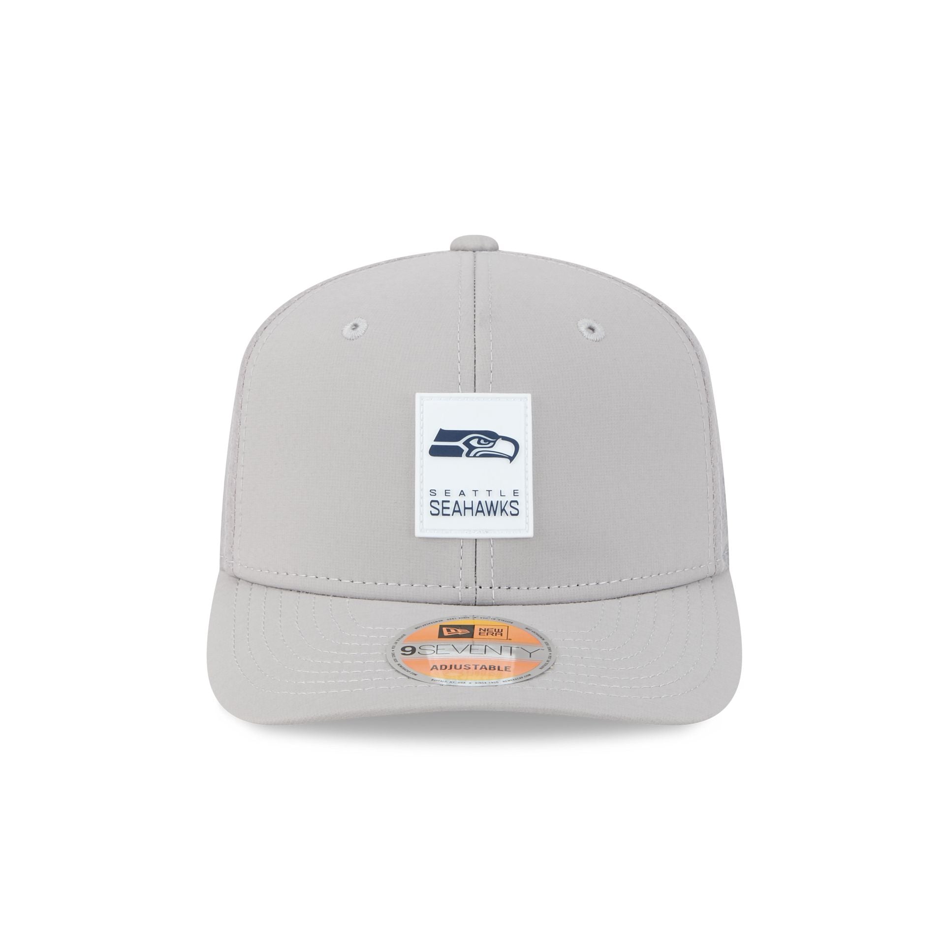 Seattle Seahawks 2025 Sideline Hot Weather Gray 9SEVENTY Trucker Hat
