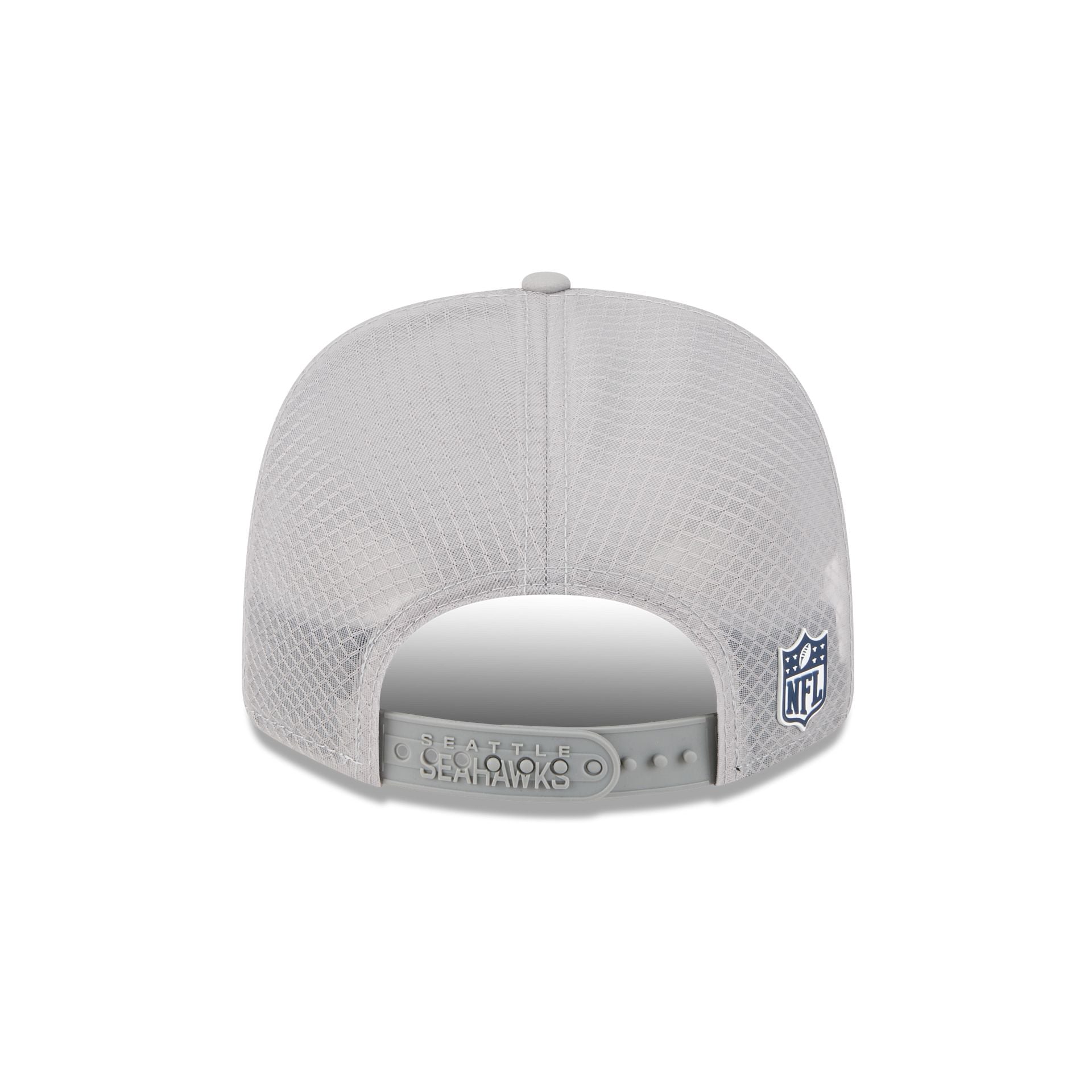 Seattle Seahawks 2025 Sideline Hot Weather Gray 9SEVENTY Trucker Hat