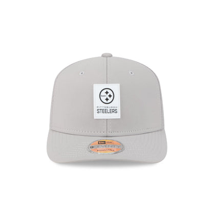 Pittsburgh Steelers 2025 Sideline Hot Weather Gray 9SEVENTY Trucker Hat