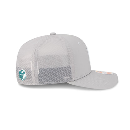 Philadelphia Eagles 2025 Sideline Hot Weather Gray 9SEVENTY Trucker Hat