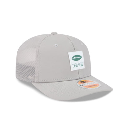 New York Jets 2025 Sideline Hot Weather Gray 9SEVENTY Trucker Hat
