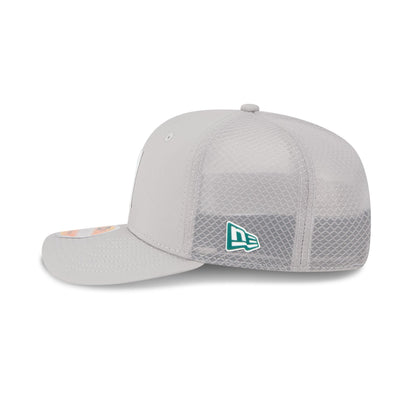 New York Jets 2025 Sideline Hot Weather Gray 9SEVENTY Trucker Hat