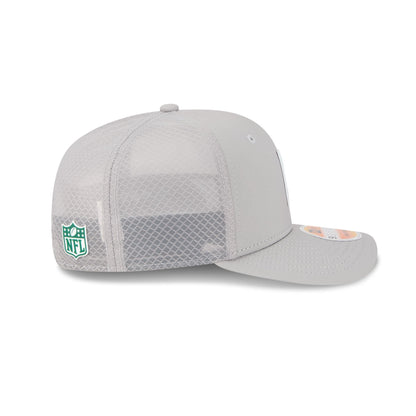 New York Jets 2025 Sideline Hot Weather Gray 9SEVENTY Trucker Hat