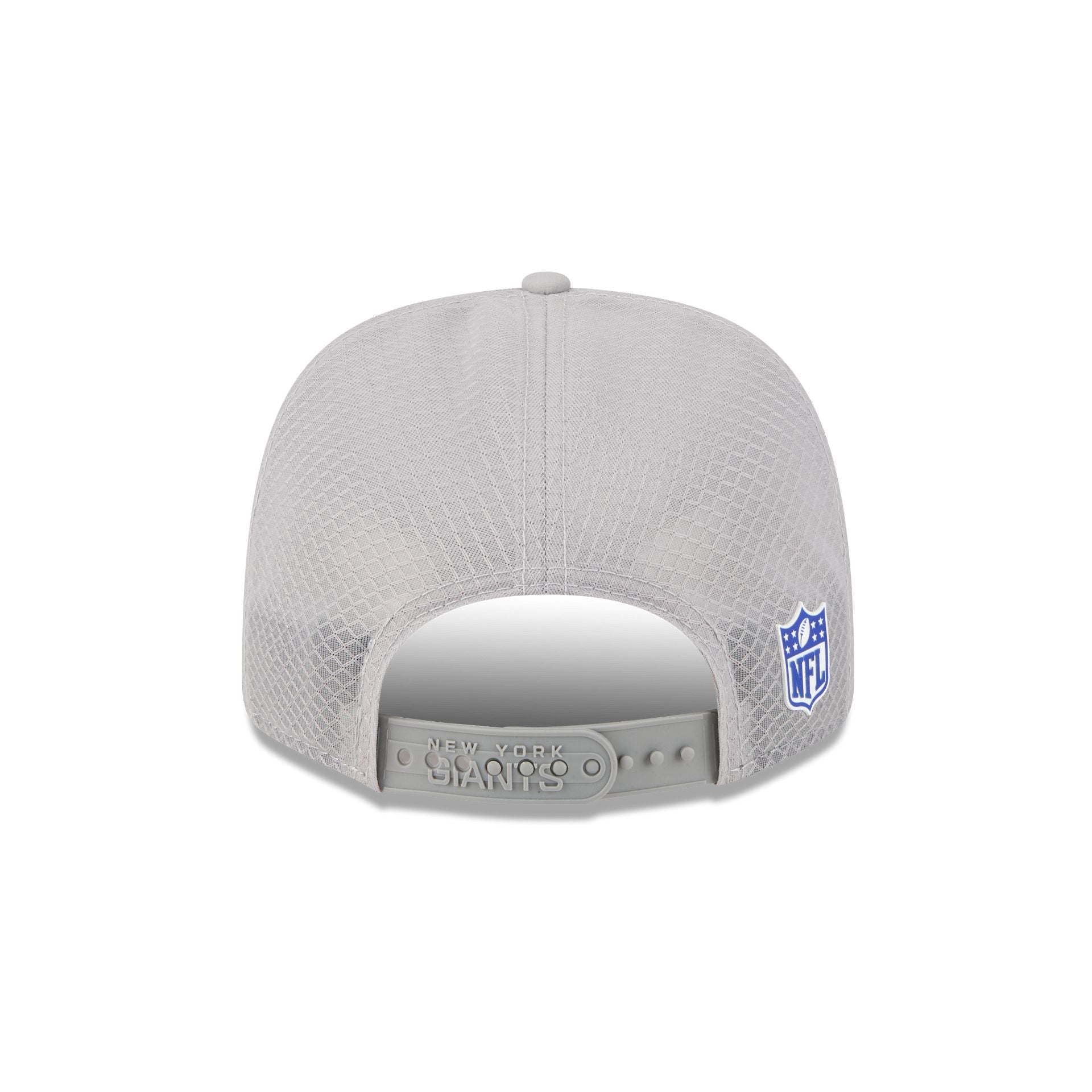 New York Giants 2025 Sideline Hot Weather Gray 9SEVENTY Trucker Hat