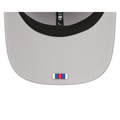 New York Giants 2025 Sideline Hot Weather Gray 9SEVENTY Trucker Hat