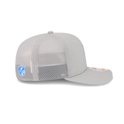 Los Angeles Rams 2025 Sideline Hot Weather Gray 9SEVENTY Trucker Hat