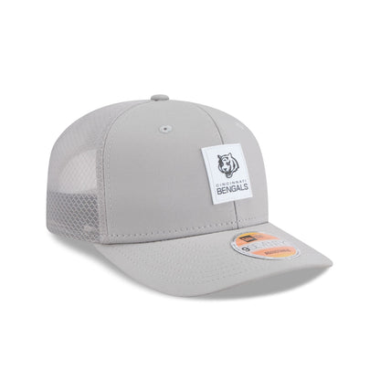 Cincinnati Bengals 2025 Sideline Hot Weather Gray Bengal 9SEVENTY Trucker Hat