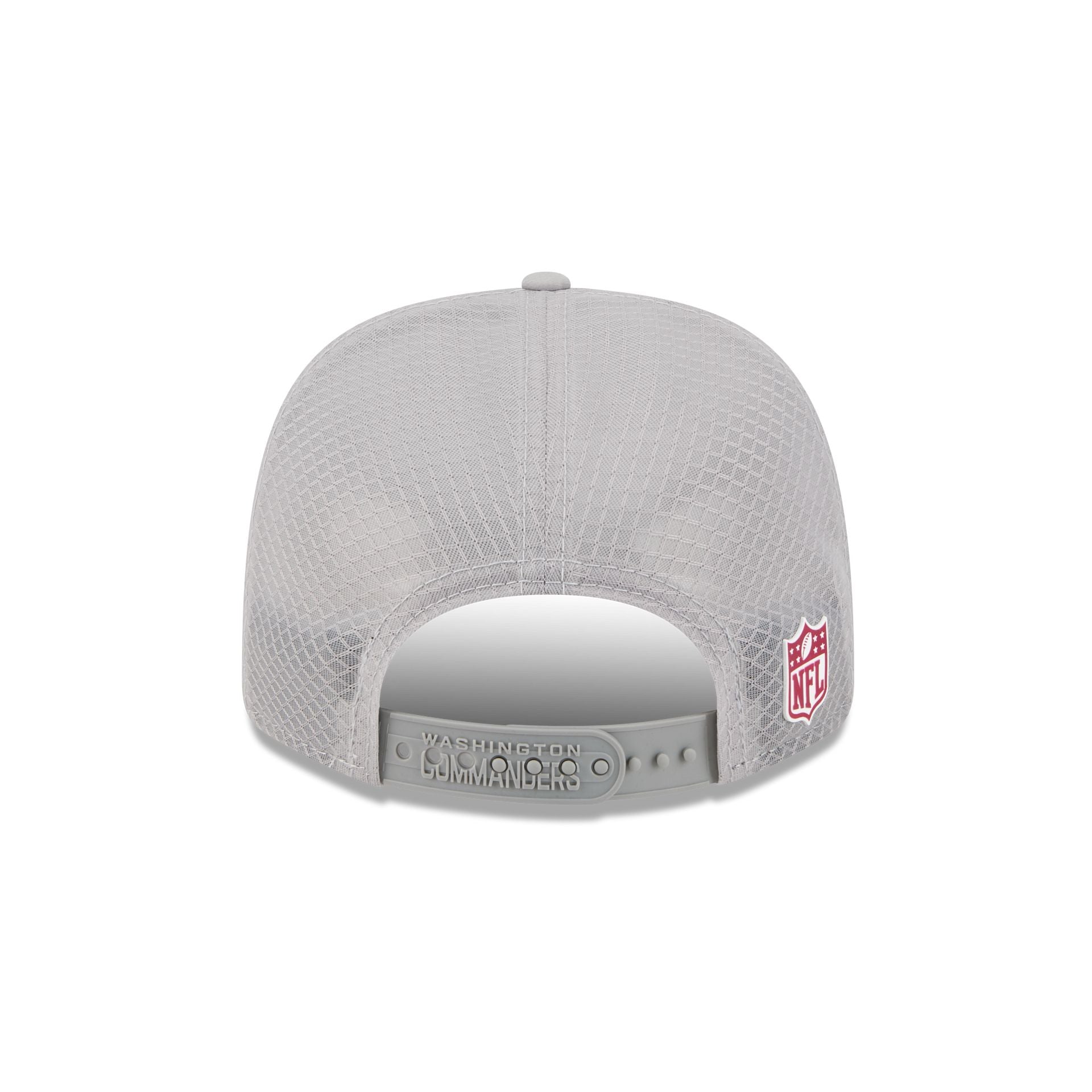 Washington Commanders 2025 Sideline Hot Weather Gray 9SEVENTY Trucker Hat