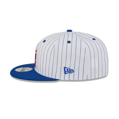 New York Rangers Deceptor Pinstripe 9FIFTY Snapback Hat