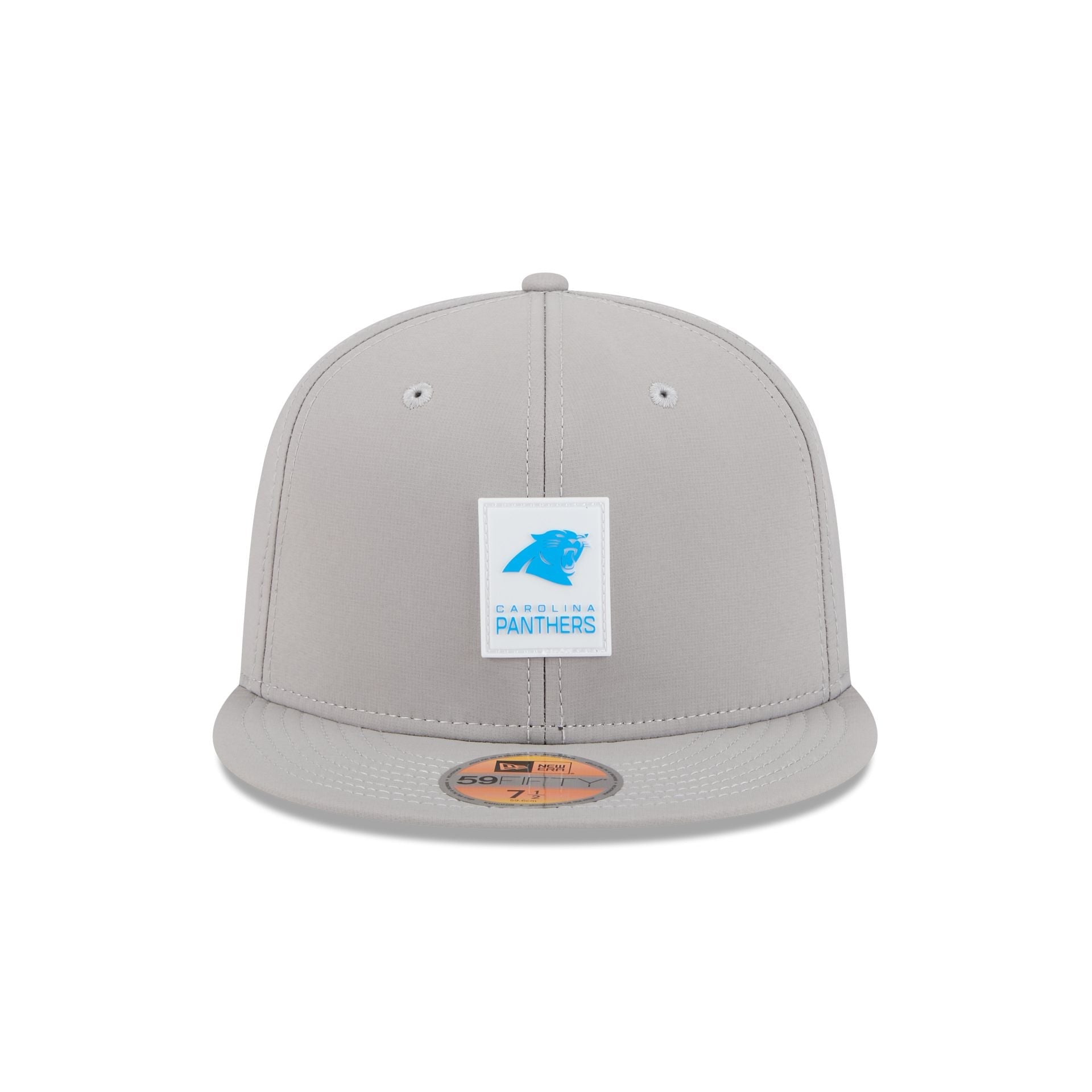 Carolina Panthers 2025 Sideline Hot Weather Gray 59FIFTY Fitted Hat