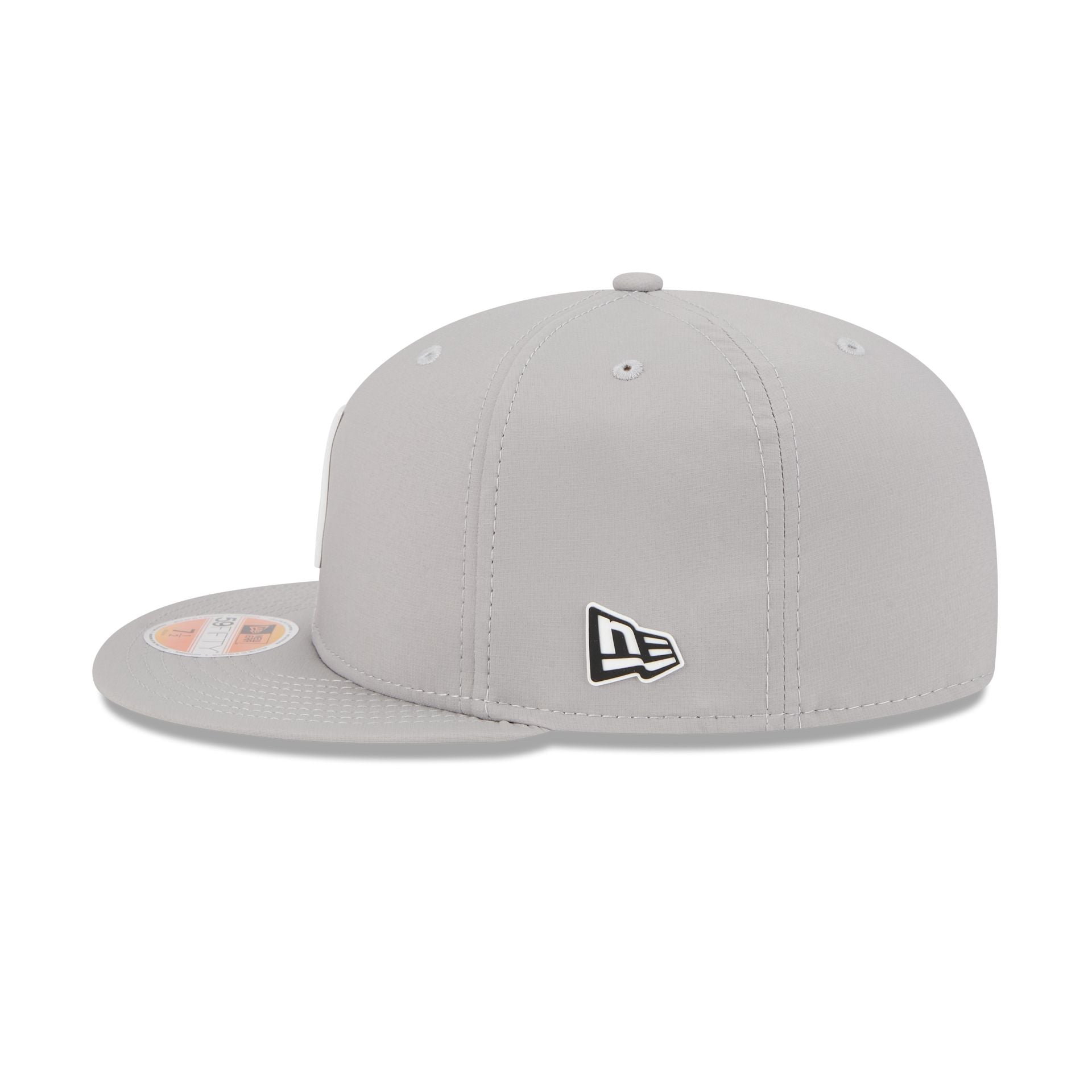 Atlanta Falcons 2025 Sideline Hot Weather Gray 59FIFTY Fitted Hat