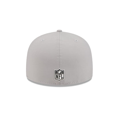 Atlanta Falcons 2025 Sideline Hot Weather Gray 59FIFTY Fitted Hat