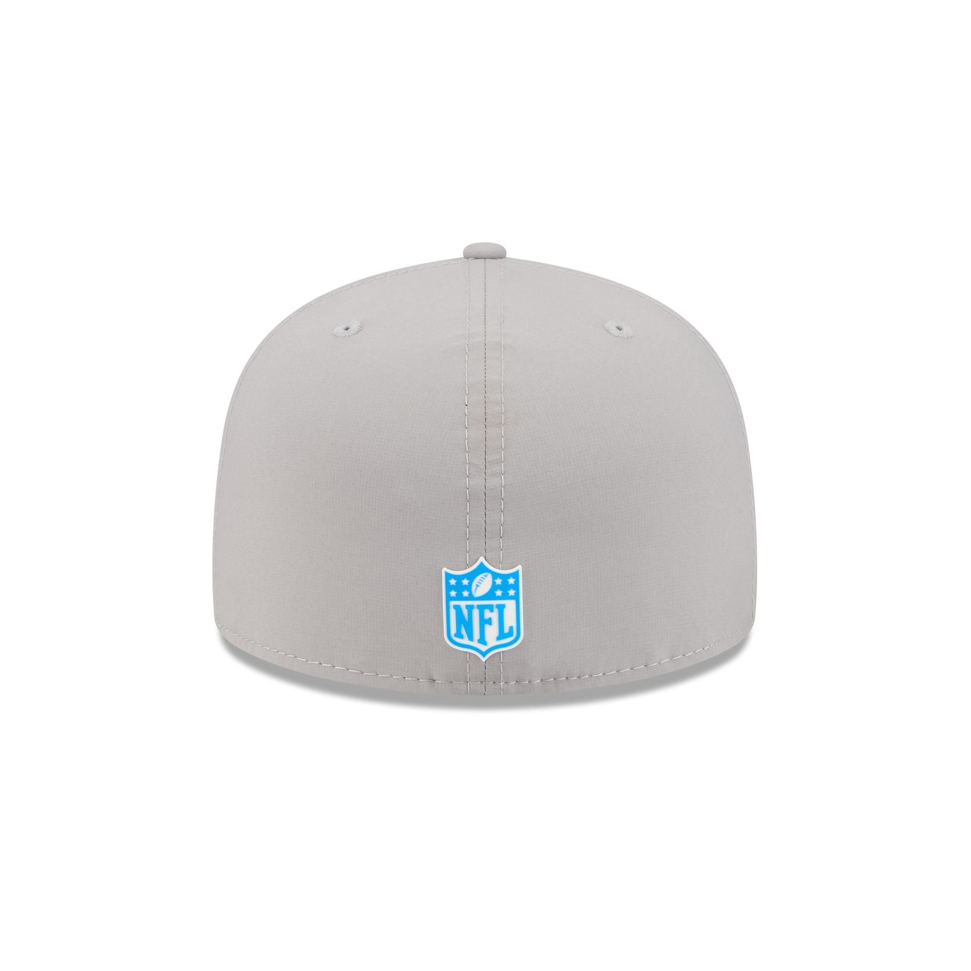 Detroit Lions 2025 Sideline Hot Weather Gray 59FIFTY Fitted Hat