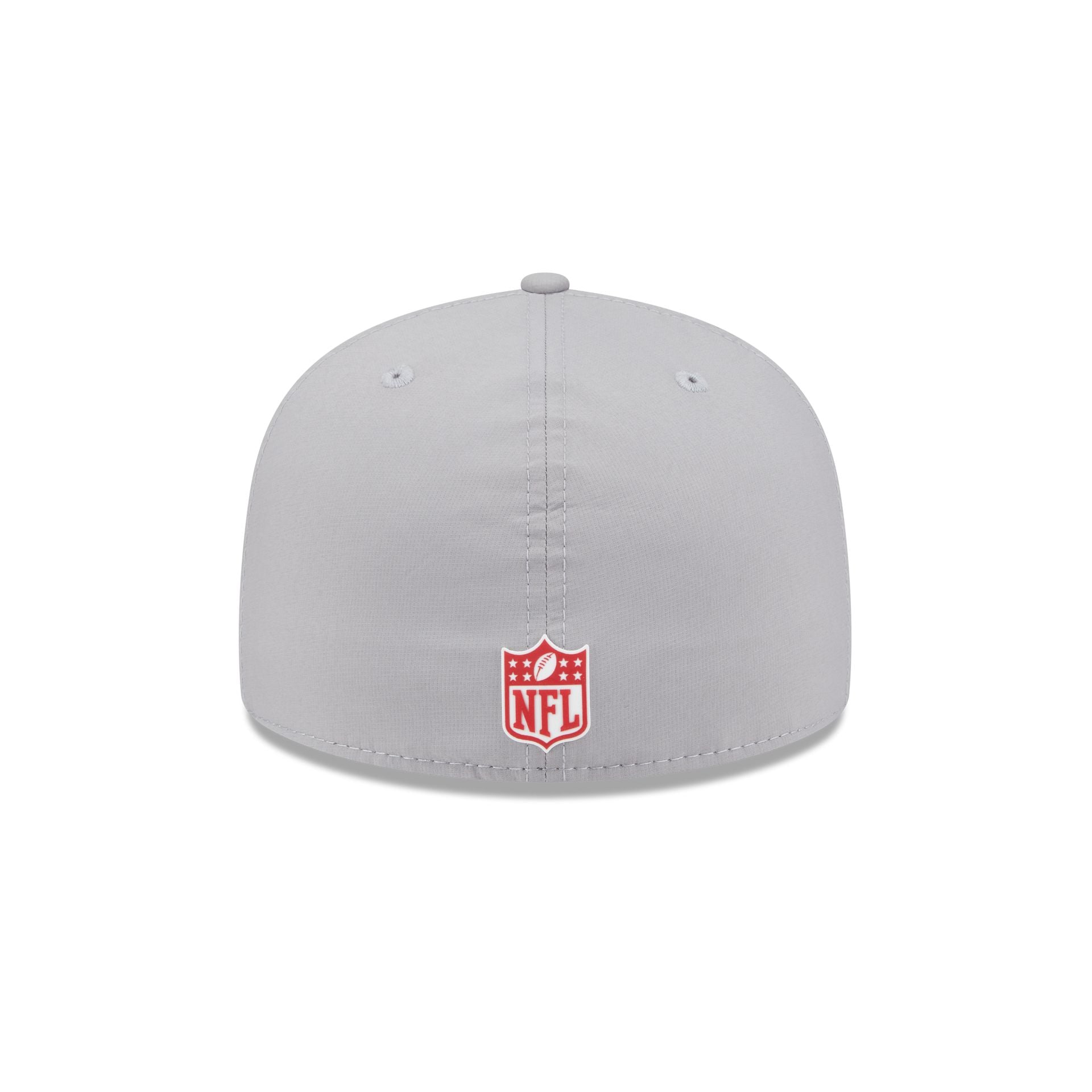 Tampa Bay Buccaneers 2025 Sideline Hot Weather Gray 59FIFTY Fitted Hat